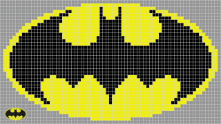 image of Batman Symbol by MattModify Minecraft litematic